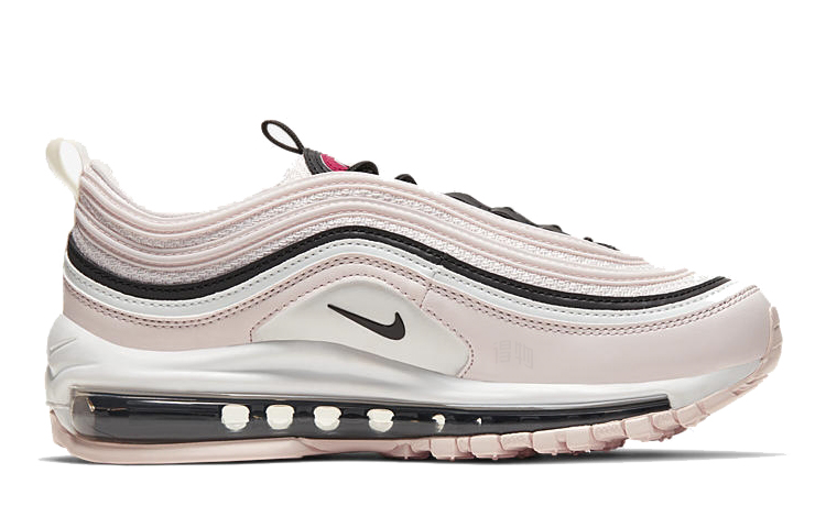 Женские кроссовки Nike Air Max 97 (черно-розовые) — фото 2