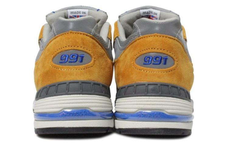 Мужские кроссовки New Balance New Balance NB 991 D (желто-серые) — фото 4