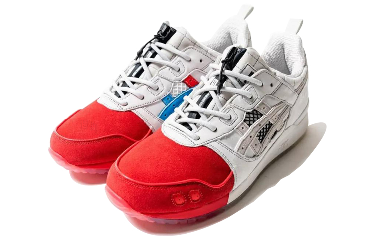 Кеды ASICS Gel-Lyte 3 30 (белый / красный) — фото 3