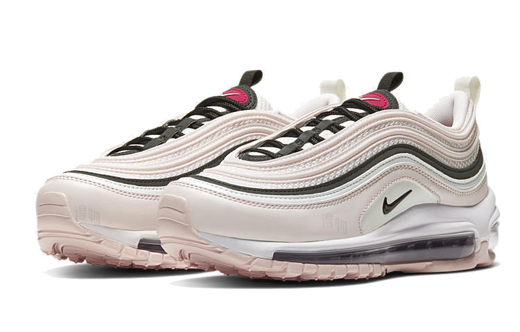 Женские кроссовки Nike Air Max 97 (черно-розовые) — фото 3