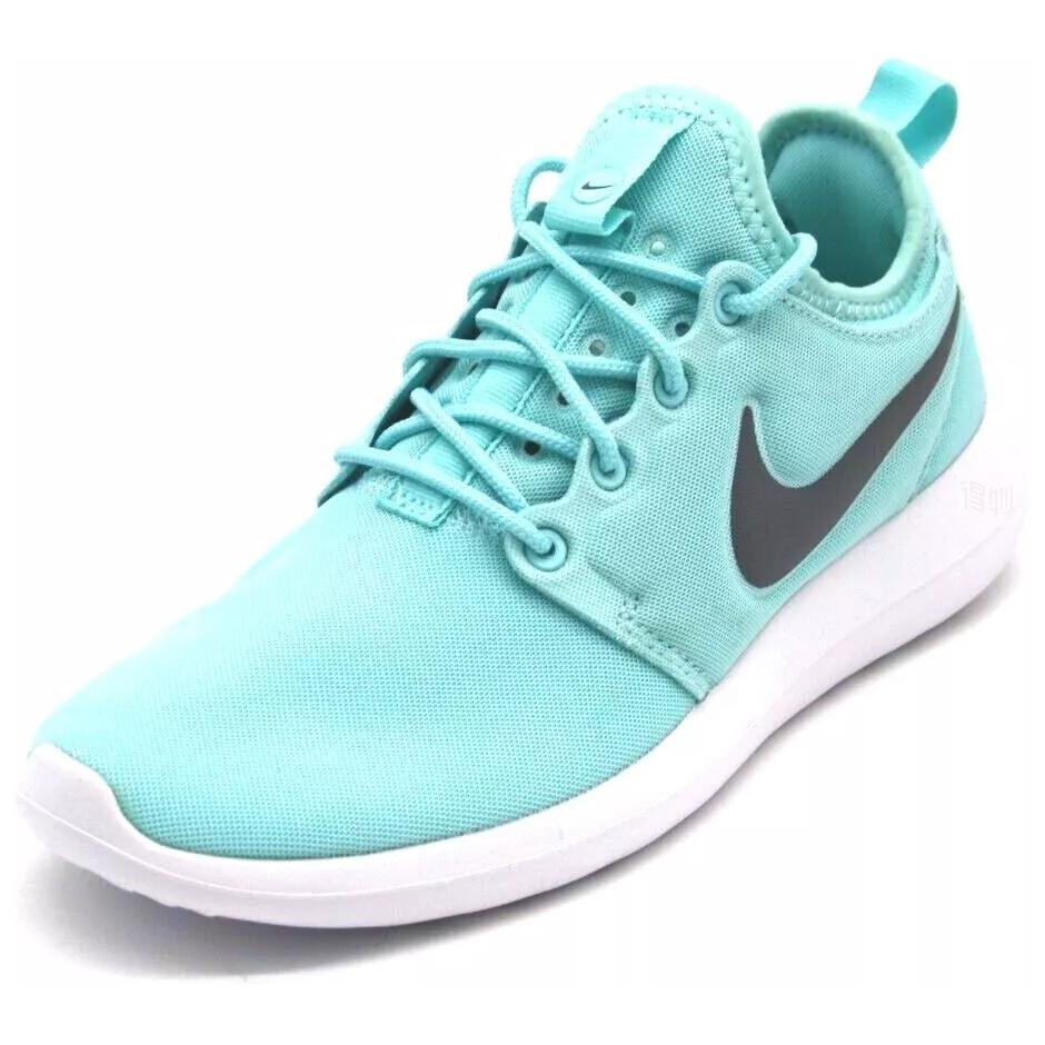 Женские кроссовки Nike Roshe Two Copa (W) (голубые) — 酷灰/白 — фото 2