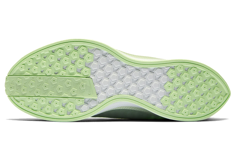 Женские кроссовки Nike Pegasus turbo 2 ZOOM X RISE (светло-зеленый) — фото 6