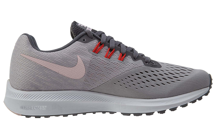 Женские кроссовки Nike Zoom Winflo 4 (серые) — фото 2
