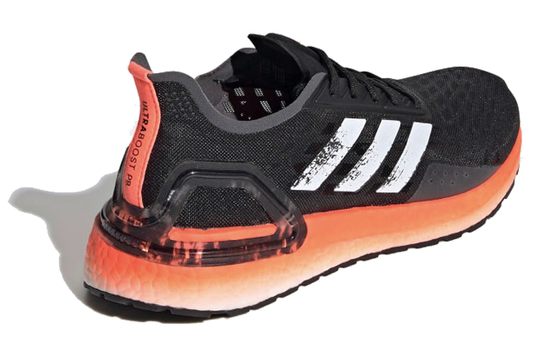 Женские кроссовки adidas ULT (черно-оранжевые) — фото 4