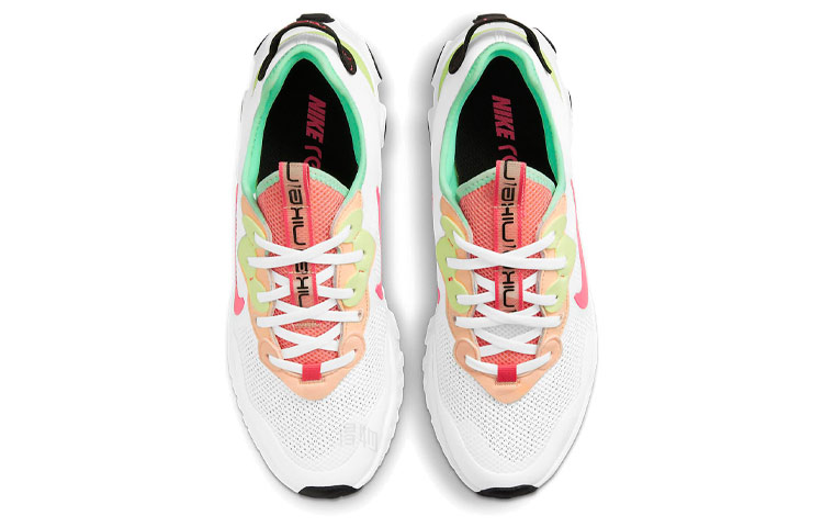 Женские кроссовки Nike React Art3mis SE (бело-зеленые) — 白/彩 — фото 4