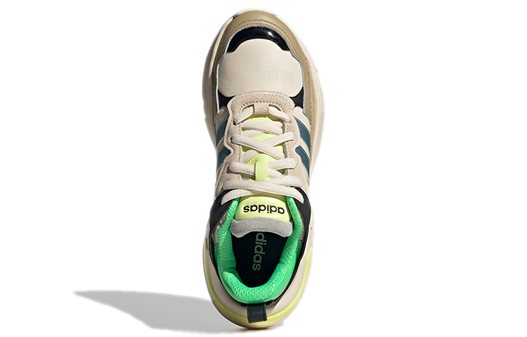 Женские кроссовки adidas neo Boujirun (хаки) — фото 5