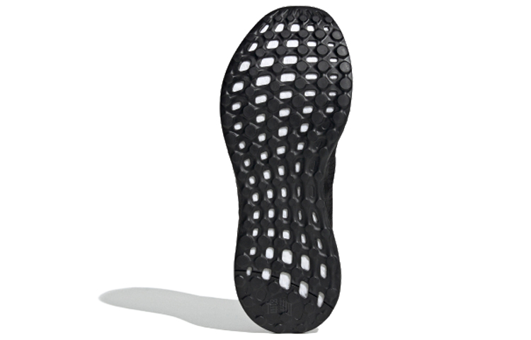 Унисекс кроссовки adidas Senseboost Go (черно-красные) — фото 5