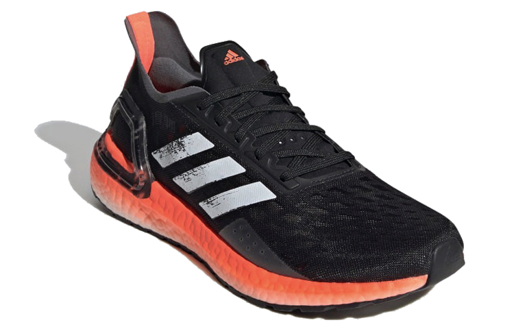 Женские кроссовки adidas ULT (черно-оранжевые) — фото 3