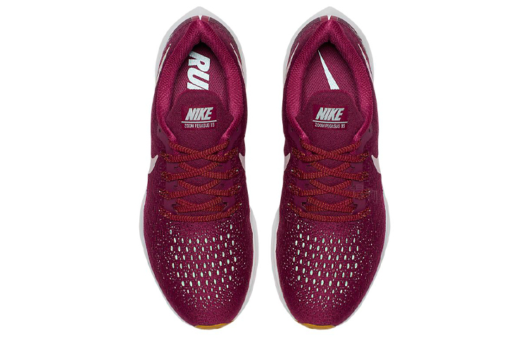 Женские кроссовки Nike Pegasus 35 (бордовый) — фото 4