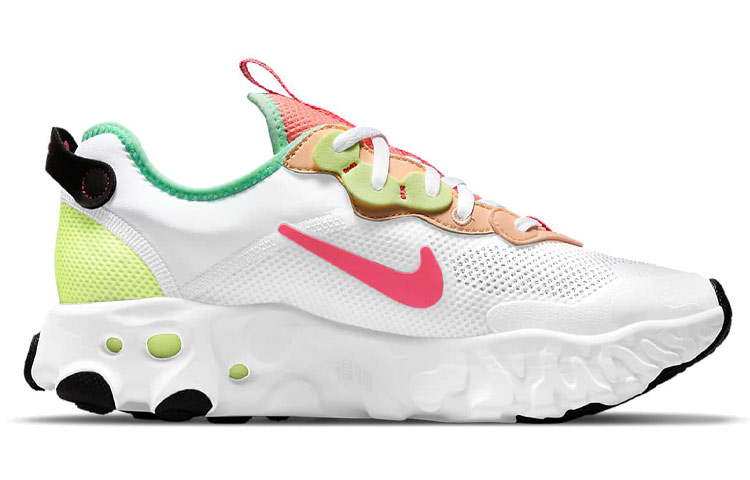 Женские кроссовки Nike React Art3mis SE (бело-зеленые) — 白/彩 — фото 2