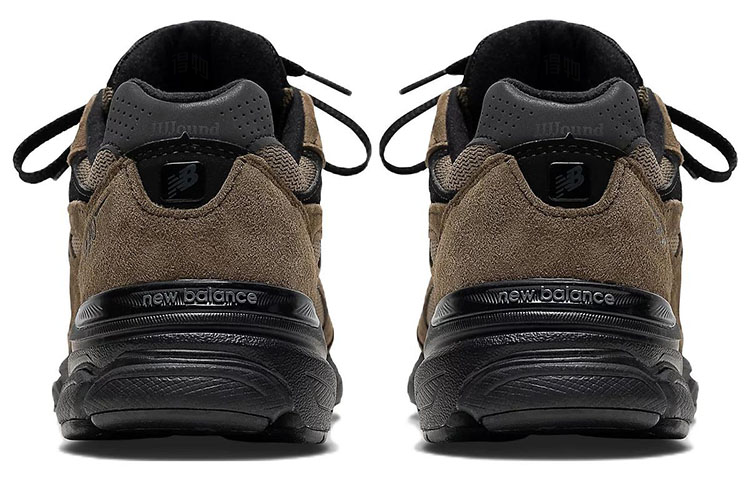 Кроссовки JJJJound JJJJound x New Balance NB 990 V3 (коричневый) — фото 5