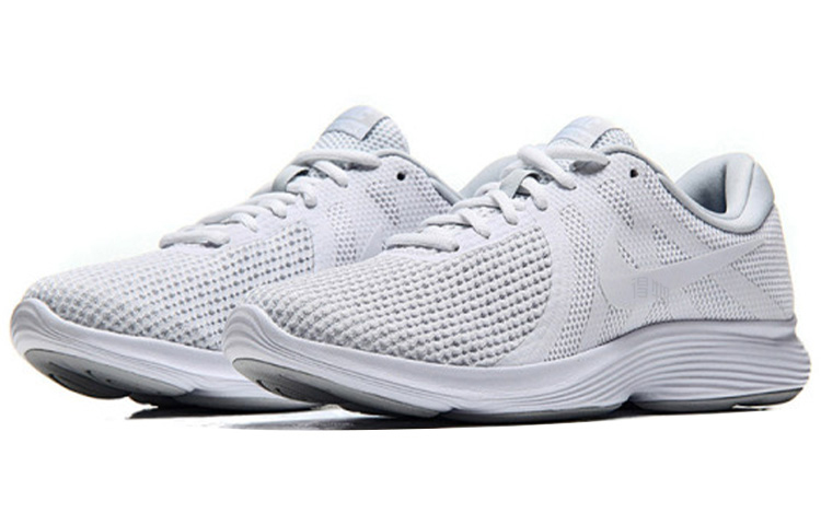 Мужские кроссовки Nike REVOLUTION 4 (белые) — Белый — фото 3