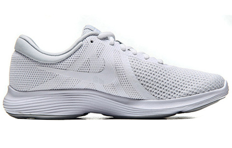 Мужские кроссовки Nike REVOLUTION 4 (белые) — Белый — фото 2