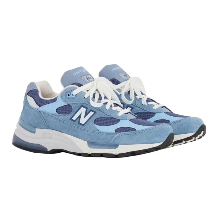 Кроссовки New Balance New Balance NB 992 (голубовато-серые) — фото 3