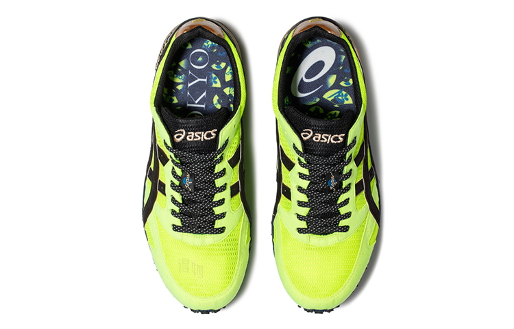 Кроссовки ASICS Tarther Japan (желто-черные) — Жёлтый / чёрный — фото 4