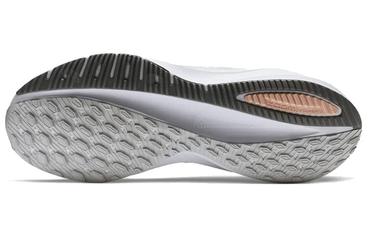 Женские кроссовки Nike Air Zoom Vomero 14 (серебристо-розовые) — Серебристыйрозовый — фото 5