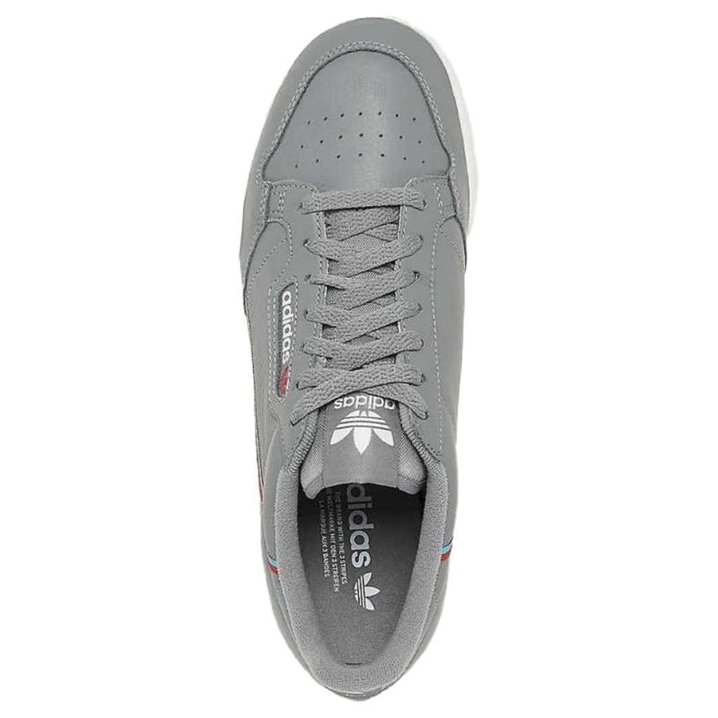 Мужские кеды adidas originals Continental 80 (серые) — фото 4
