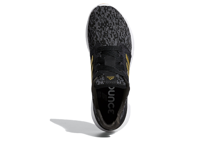 Женские кроссовки adidas Edge Lux 3 (черно-золотой) — Чёрный / золотой — фото 5
