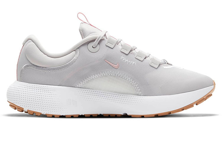 Женские кроссовки Nike React Escape Run 1 (серо-розовые) — фото 2