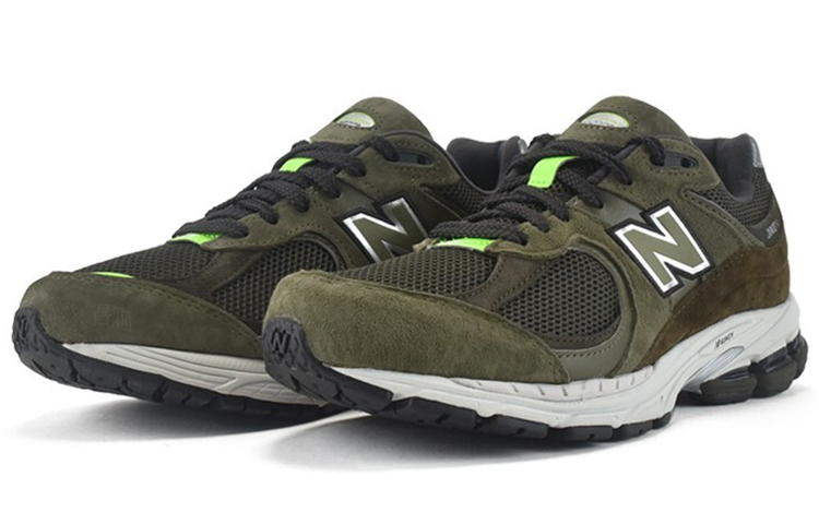 Кроссовки New Balance 2002R (хаки) — фото 3
