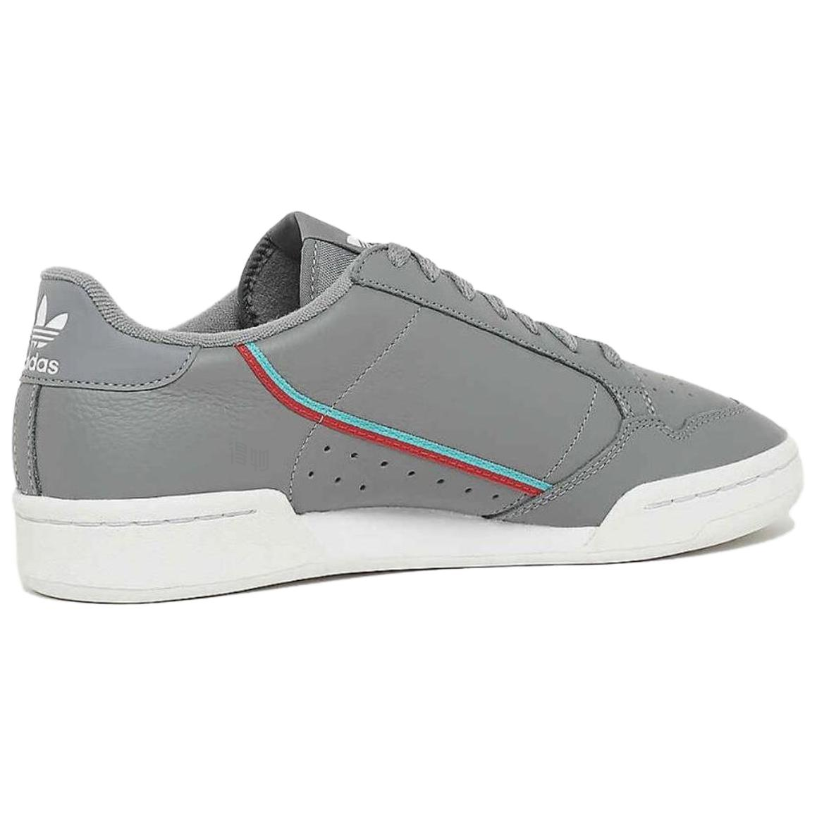 Мужские кеды adidas originals Continental 80 (серые) — фото 3