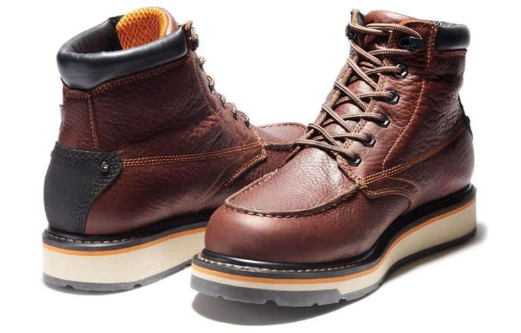 Мужские ботинки Timberland (коричневые) — фото 4