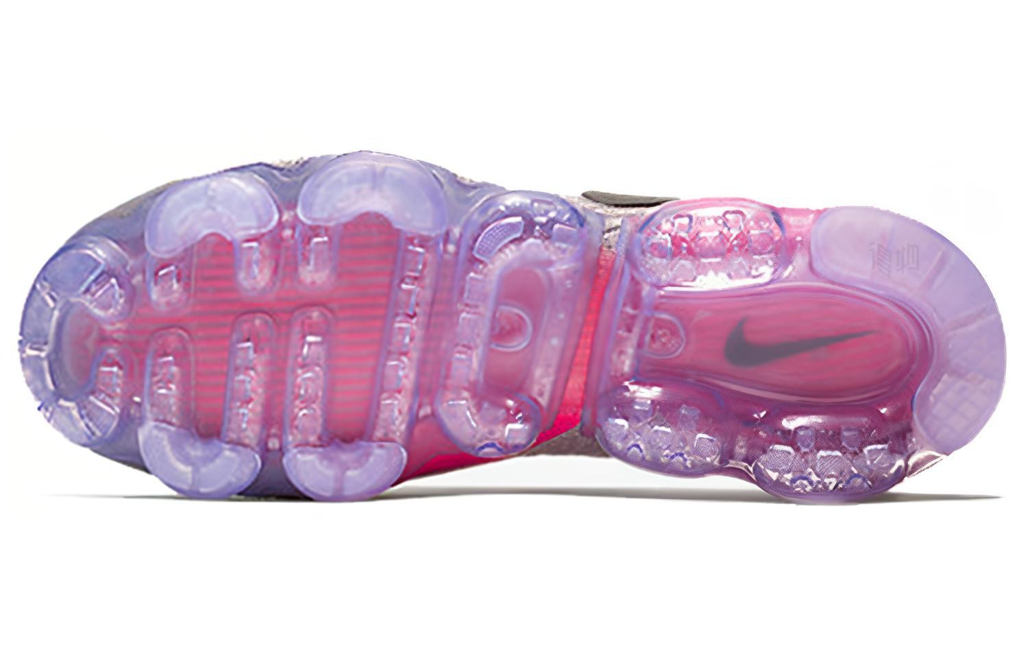 Кроссовки Nike VaporMax Moc 2 Moon Particle (фиолетово-красные) — Фиолетовыйкрасный — фото 4