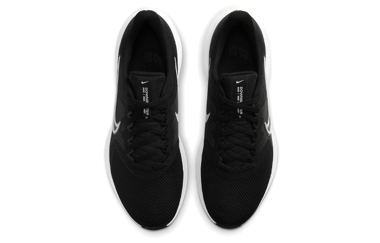 Мужские кроссовки Nike Downshifter 11 (черно-белые) — фото 4