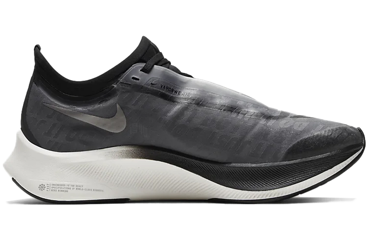 Женские кроссовки Nike Zoom Fly 3 (серые) — 烟灰 — фото 2