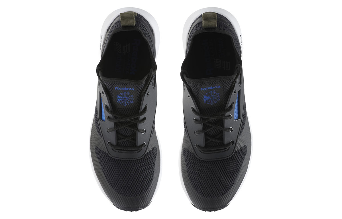 Кроссовки Reebok Runner (черно-синий) — фото 3