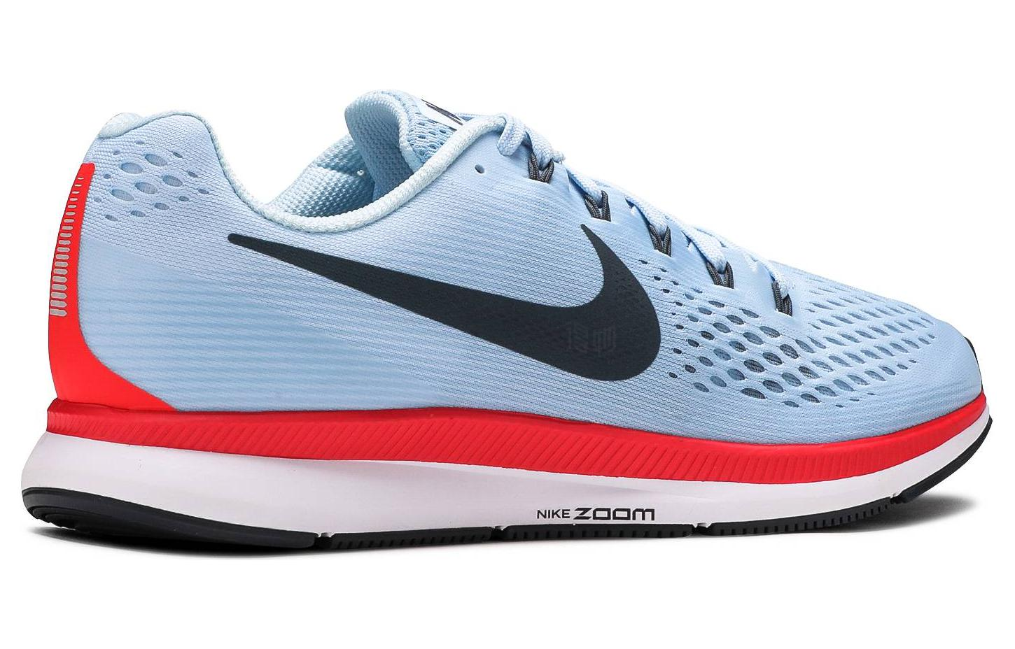 Мужские кроссовки Nike Pegasus 34 (сине-красные) — Синий / красный — фото 3