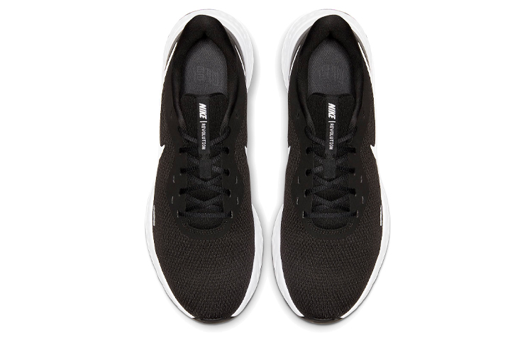 Мужские кроссовки Nike REVOLUTION 5 (черные) — Чёрный — фото 4