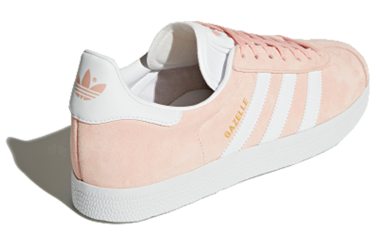 Кеды adidas originals GAZELLE (розово-белые) — фото 3