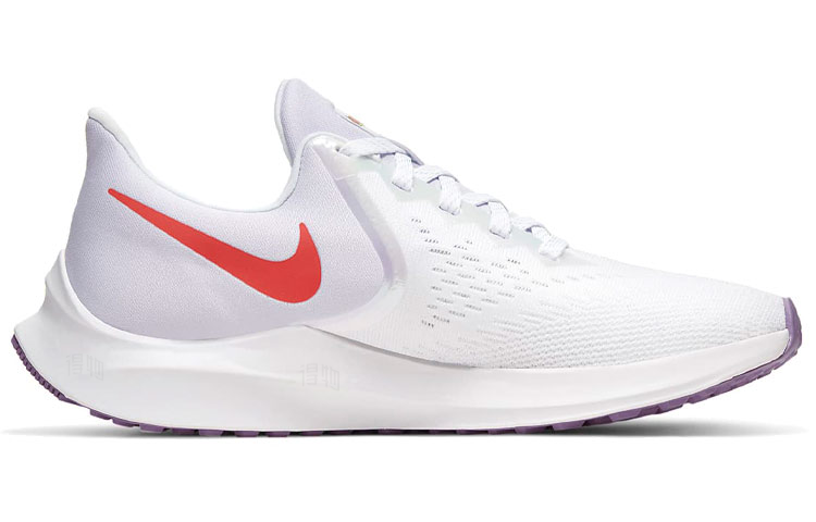 Женские кроссовки Nike Zoom Winflo 6 Air (светло-фиолетовые) — фото 2