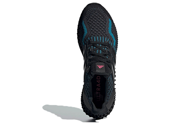 Мужские кроссовки adidas ULT TPU (черно-синие) — Чёрный / синий — фото 5