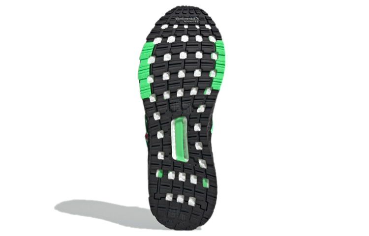 Кроссовки adidas ULT Lab (черно-зелено-красные) — Чёрный / зелёный / красный — фото 6