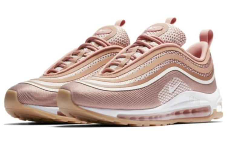 Женские кроссовки Nike Air Max 97 UL 17 W (розово-белые) — Розовый / белый — фото 3