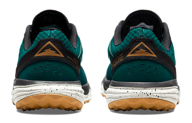 Мужские кроссовки Nike Juniper Trail (черно-зеленые) — Чёрныйзелёный — фото 5