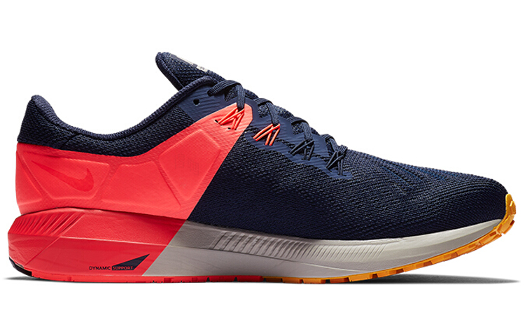 Мужские кроссовки Nike Zoom Structure 22 (сине-красные) — Синийкрасный — фото 2