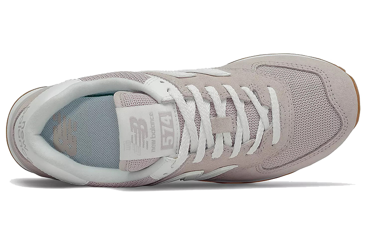 Женские кроссовки New Balance 574 (розовый) — 藕粉色 — фото 4