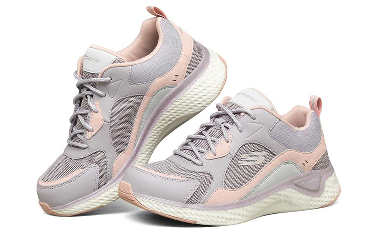 Женские кроссовки Skechers Solar Fuse (лавандовые) — фото 3