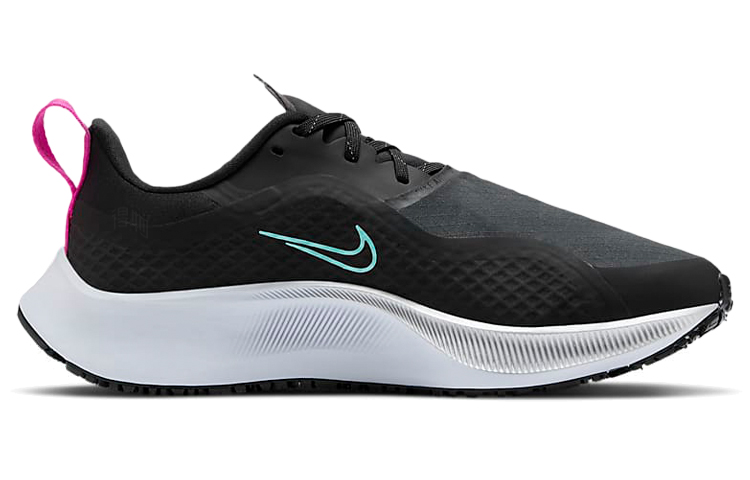 Женские кроссовки Nike Pegasus 37 (черно-сине-фиолетовые) — фото 2