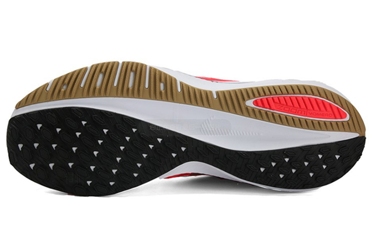 Мужские кроссовки Nike Air Zoom Vomero 14 (красно-белые) — фото 5