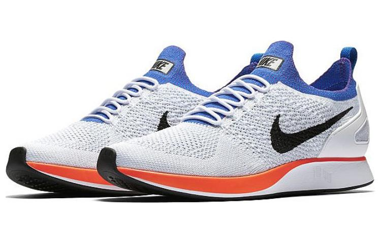 Мужские кроссовки Nike Air Zoom Mariah Flyknit Racer Hyper Crimson (серые) — фото 3