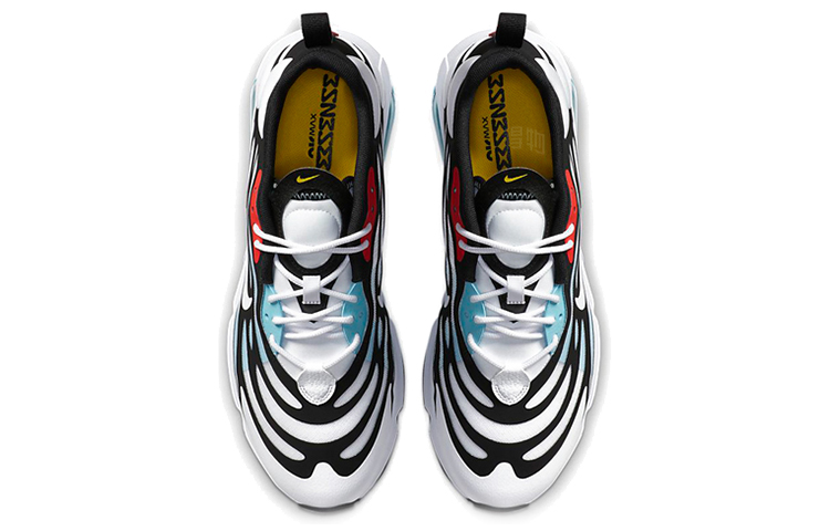 Мужские кроссовки Nike Air Max Exosense (черно-бело-синие) — фото 4