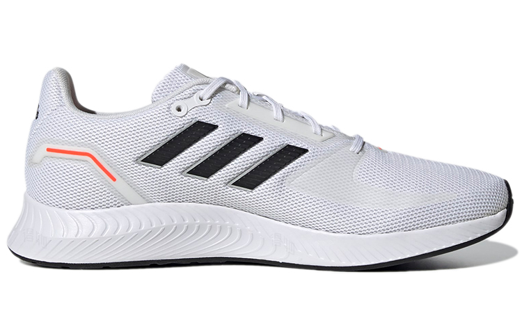 Мужские кроссовки adidas neo Runfalcon 2.0 (бело-черные) — Белыйчёрный — фото 2