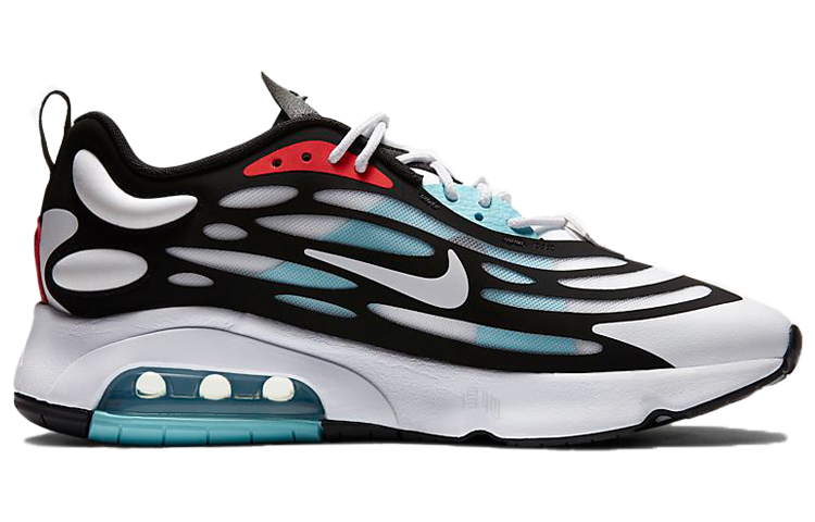 Мужские кроссовки Nike Air Max Exosense (черно-бело-синие) — фото 2
