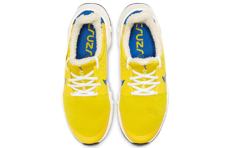 Кроссовки Nike CruzrOne (желто-синий) — фото 4