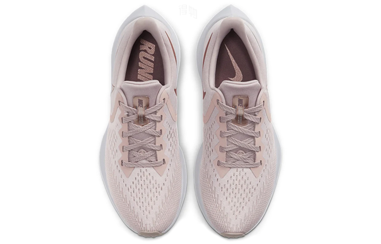 Женские кроссовки Nike Zoom Winflo 6 (розовое золото) — 玫瑰金 — фото 4