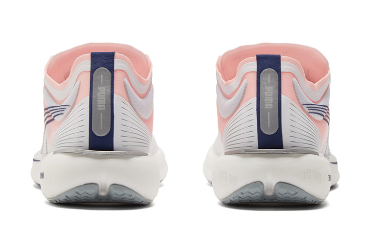 Женские кроссовки PUMA Liberate Nitro (бело-розовые) — Белый / розовый — фото 5